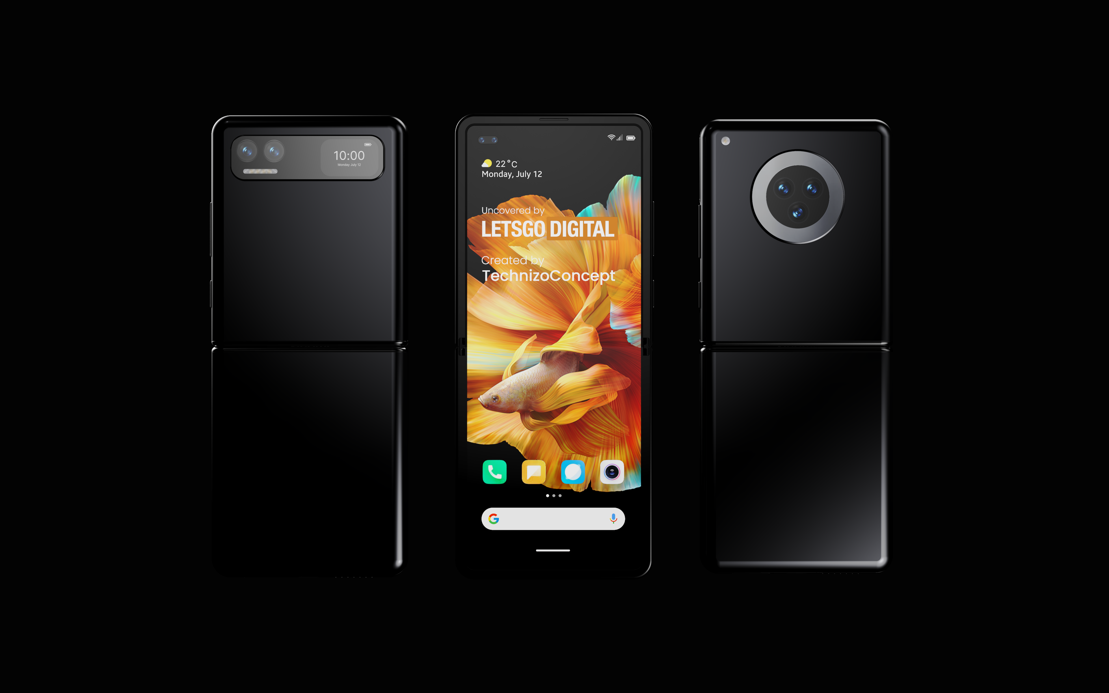 Źródło: Xiaomi testuje składany smartfon o designie zbliżonym do Galaxy Z Flip 3 i Motoroli RAZR