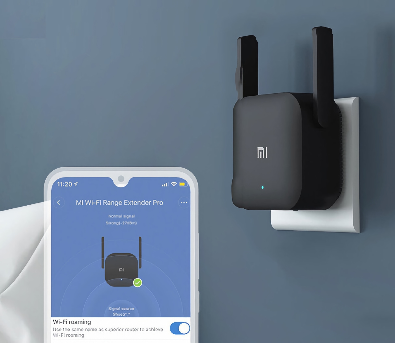 Xiaomi Mi Wi-Fi Range Extender Pro: wzmacniacz Wi-Fi z europejską wtyczką i dwiema antenami za 13 dolarów