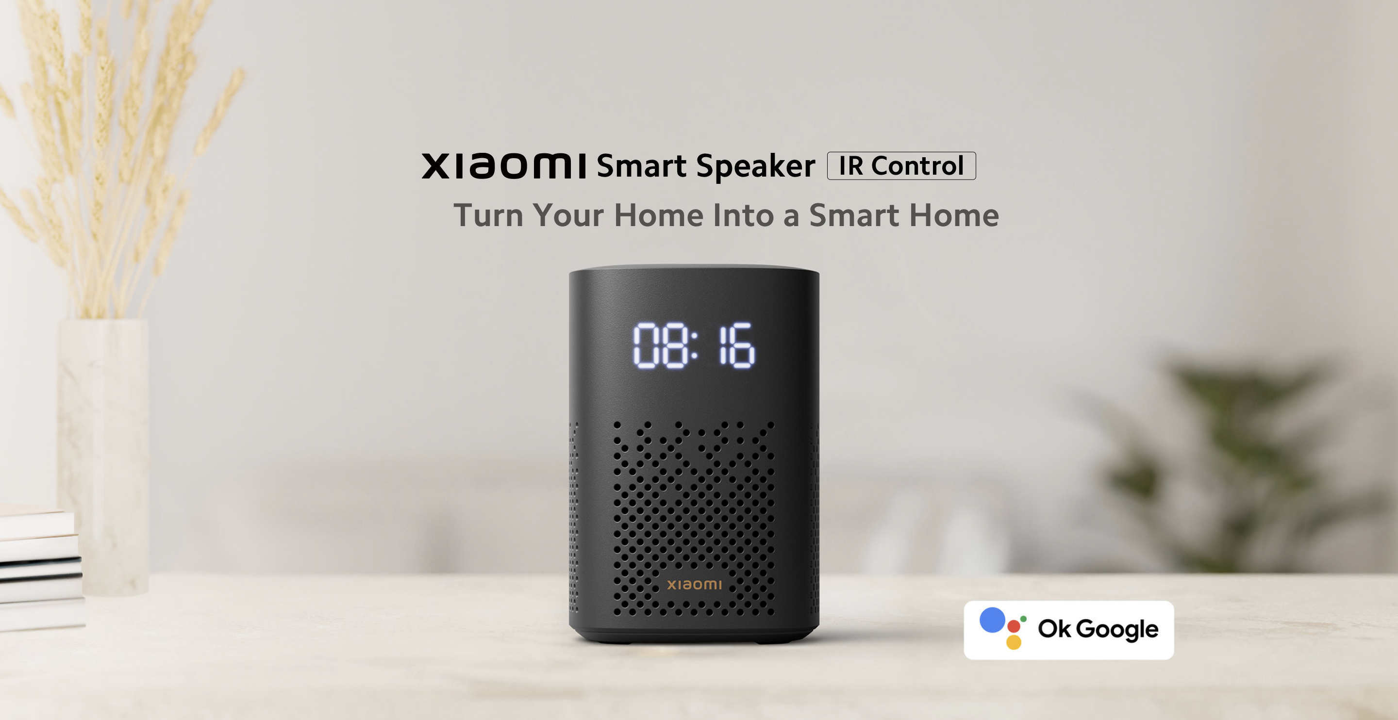 Xiaomi Smart Speaker: inteligentny głośnik z ekranem LED, czujnik podczerwieni do sterowania urządzeniami, obsługa Asystenta Google i Chromecasta za 63 USD