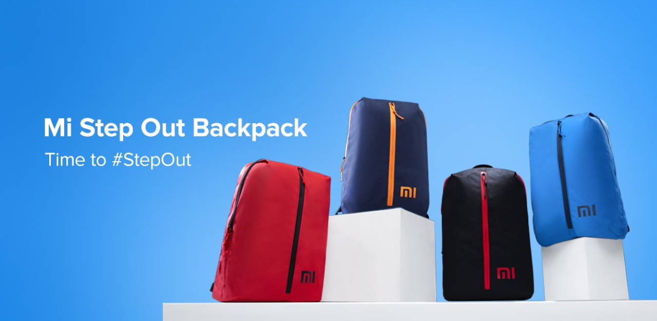 Xiaomi wydała plecak Step Out Backpack o pojemności 12 litrów i ceną od $ 7