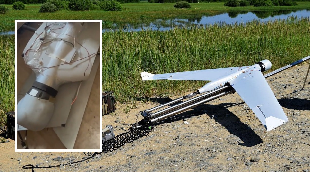 Siły Zbrojne Ukrainy niszczą nowy dron ZALA 421-16E2 używany do namierzania dronów kamikadze Lancet