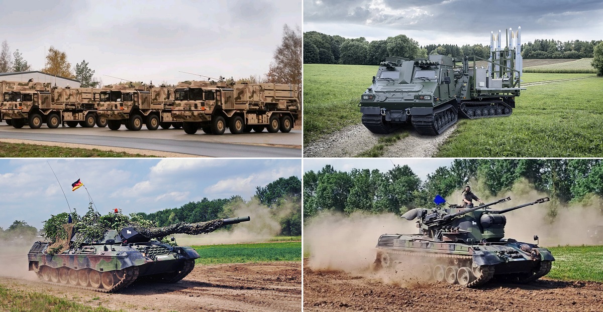 110 czołgów Leopard 1A5, 18 rakiet ziemia-powietrze IRIS-T SLM i SLS, 20 wozów bojowych Marder i 18 dział przeciwlotniczych Gepard - Niemcy przygotowują więcej broni dla Ukrainy.