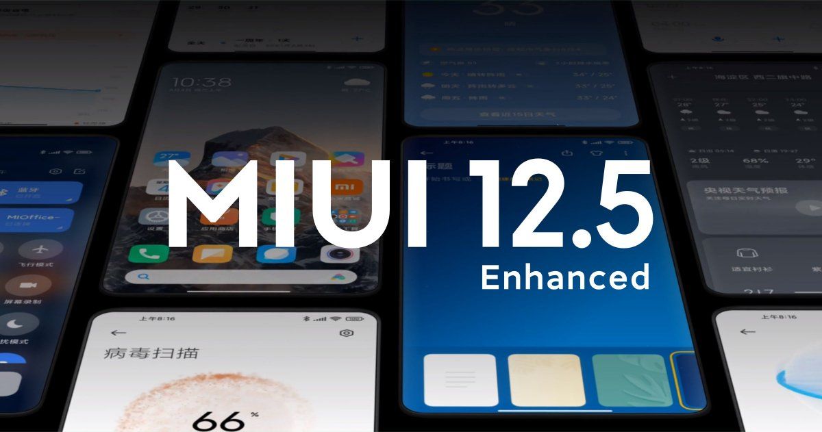 61 smartfonów Xiaomi otrzymało stabilne oprogramowanie układowe MIUI 12.5 Enhanced Edition
