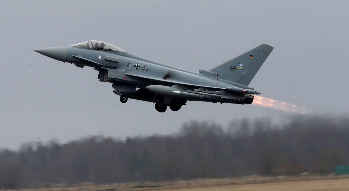 Ukraina liczy na niemieckie myśliwce Eurofighter Typhoon czwartej generacji