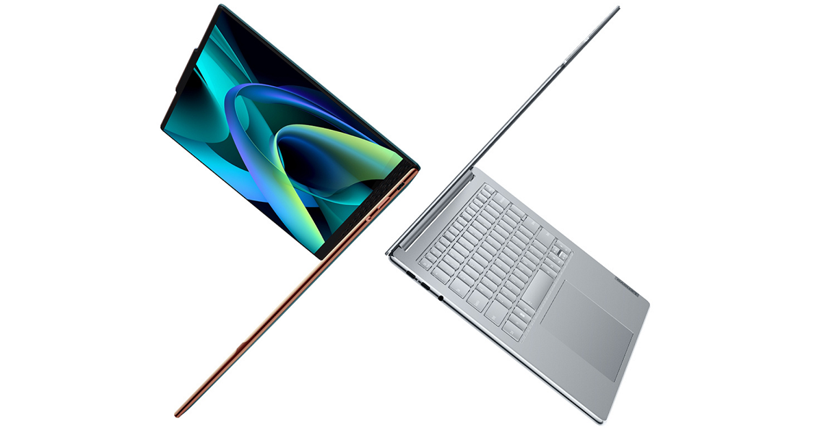 Lenovo zaprezentowało lekki laptop Yoga Air 14s 2023 z układem Ryzen 7 7840S i wyświetlaczem OLED 90 Hz 2,9K