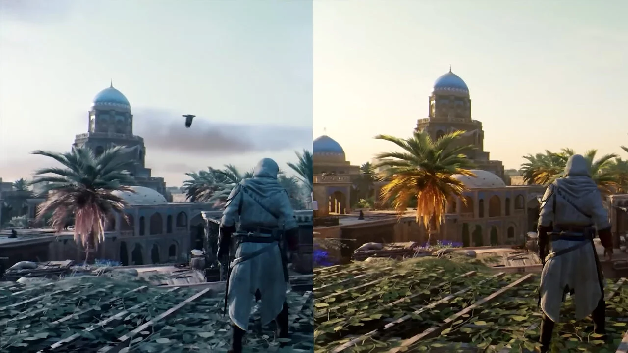 Ubisoft doda "nostalgiczny" szaro-niebieski filtr do Assassin's Creed Mirage, podobnie jak w pierwszych częściach