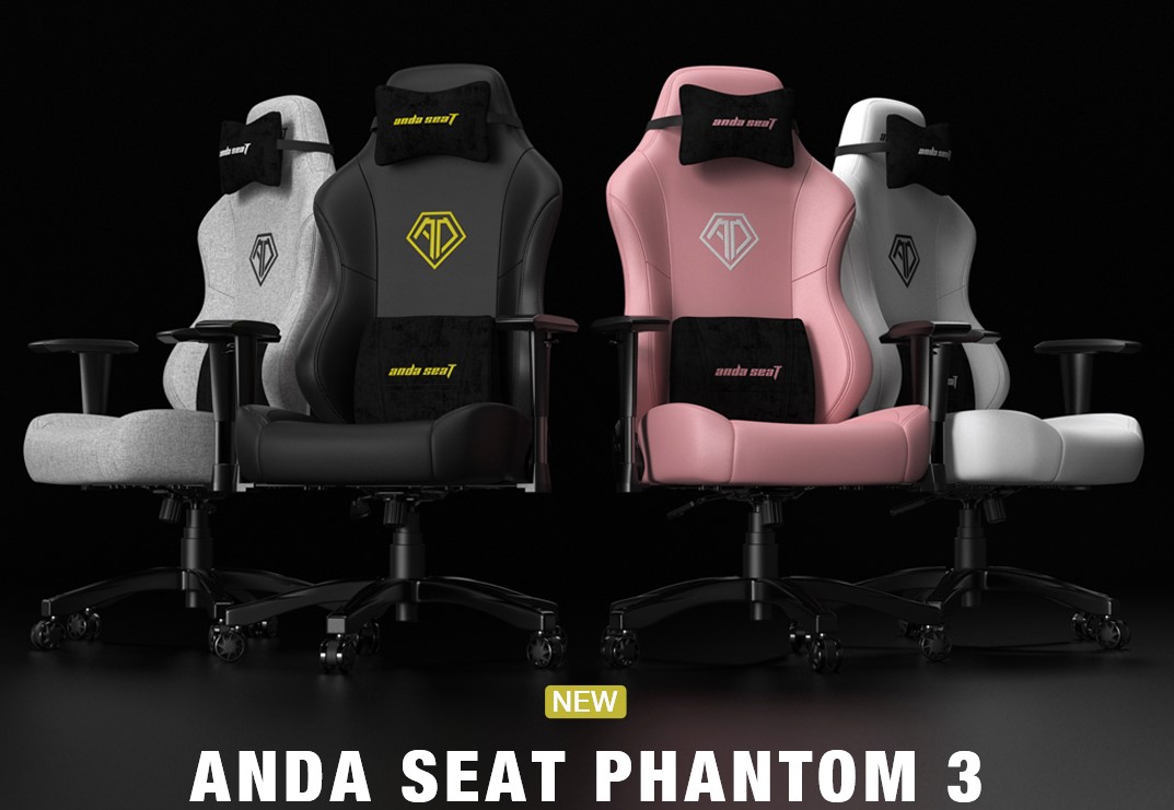Anda Seat rozpoczyna sprzedaż fotela do gier Phantom 3 na Ukrainie.