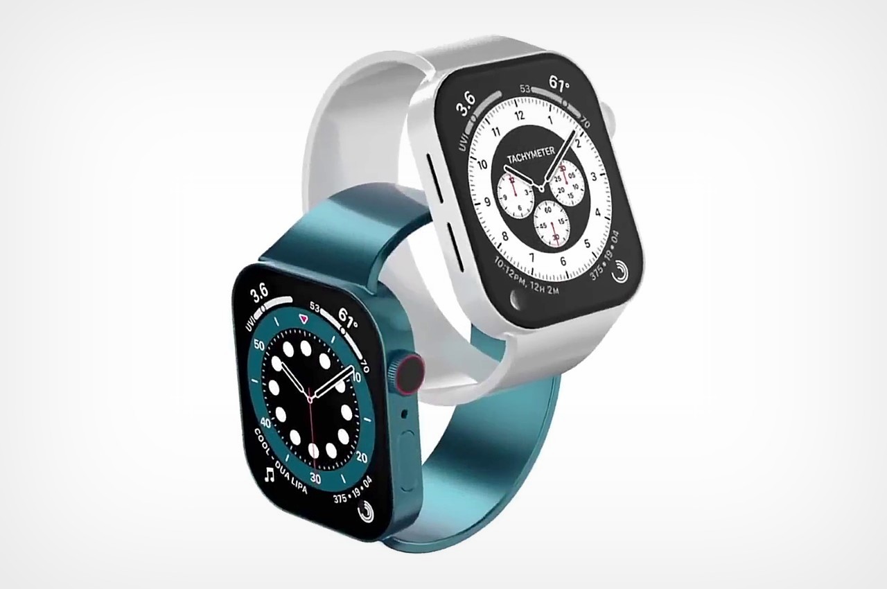 Zdjęcia pasków do Apple Watch Series 7 potwierdzają nowe rozmiary smartwatcha 41mm i 45mm