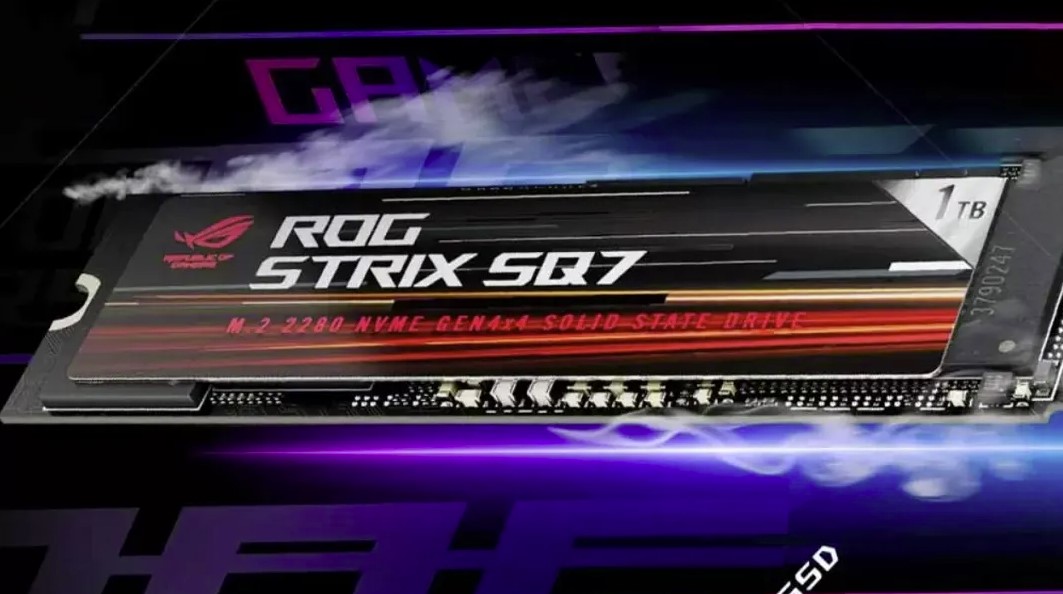 ASUS ujawnia swój pierwszy dysk SSD ROG Strix SQ7