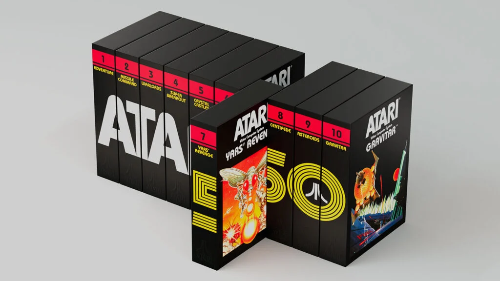 Atari sprzedaje limitowany zestaw 10 gier na Atari 2600 w oryginalnych pudełkach i pakiecie za 999,99 USD