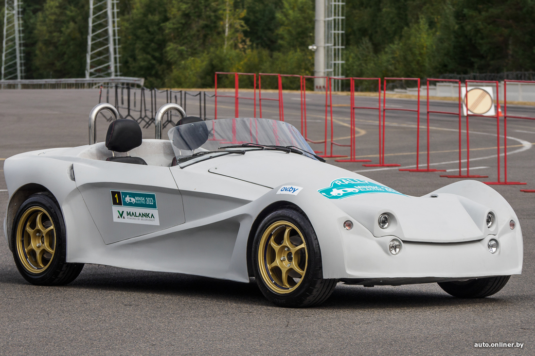 Co ty na to, Ilon Max? Białoruski roadster z silnikiem elektrycznym, 170 km/h i antykradzieżowym wnętrzem odsłonięty