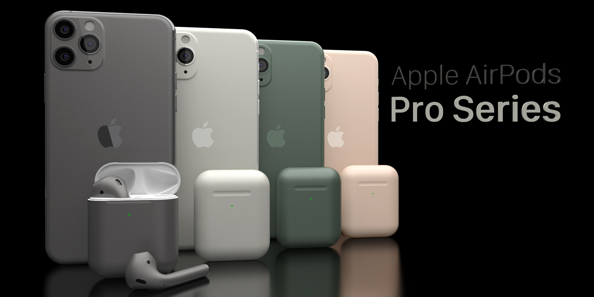 Nowe słuchawki Apple AirPods Pro otrzymają 8 kolorów i cenę 259 USD