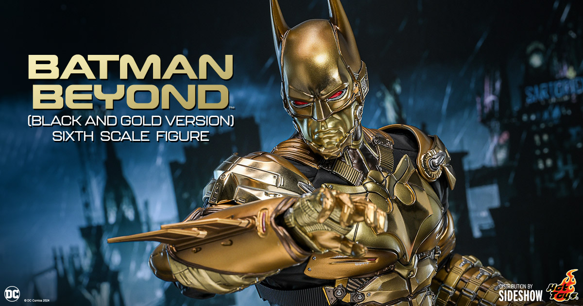 Hot Toys zapowiedziało dwie szczegółowe figurki z uniwersum Batman Arkham Knight: Batman Beyond w czerni i złocie oraz Batgirl