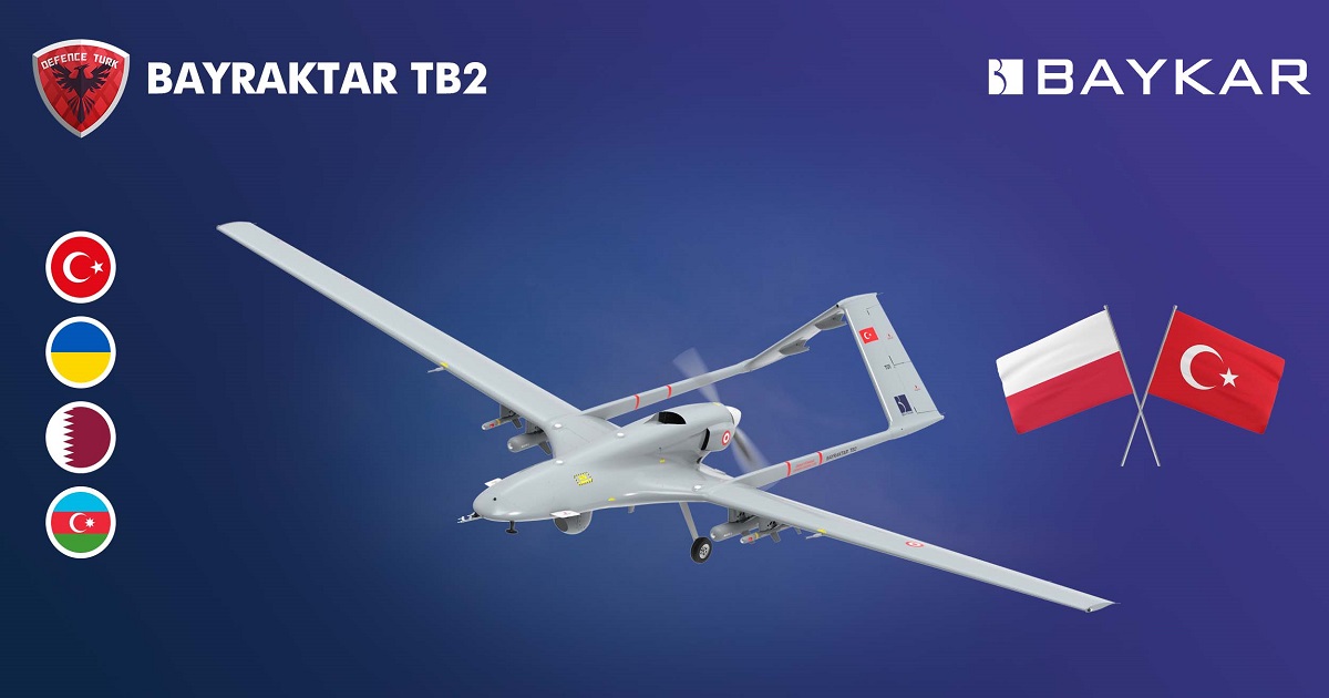 W ciągu kilku dni Polska otrzyma pierwszą partię dronów uderzeniowych Bayraktar TB2 w ramach kontraktu wartego 270 mln dolarów