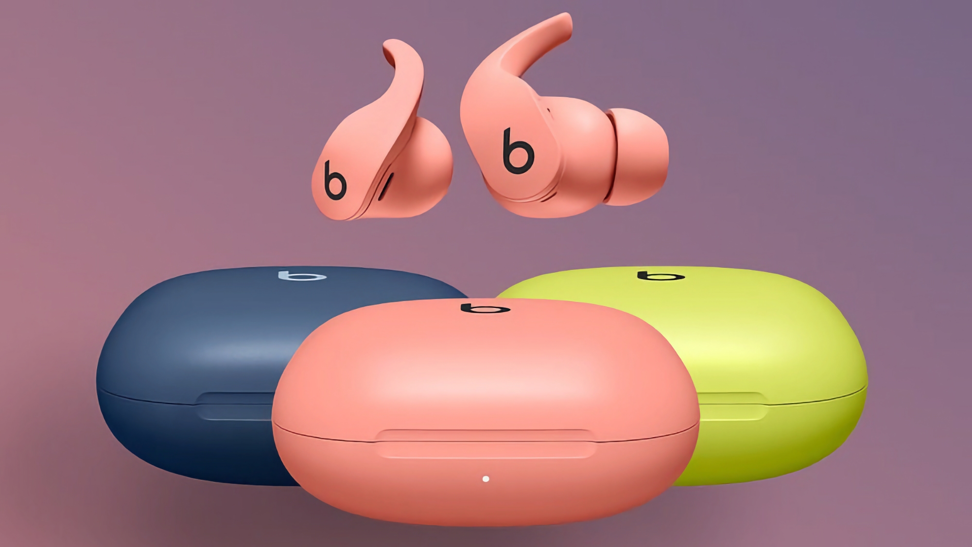 Tidal Blue, Volt Yellow i Coral Pink: Apple wprowadza nowe kolory słuchawek TWS Beats Fit Pro