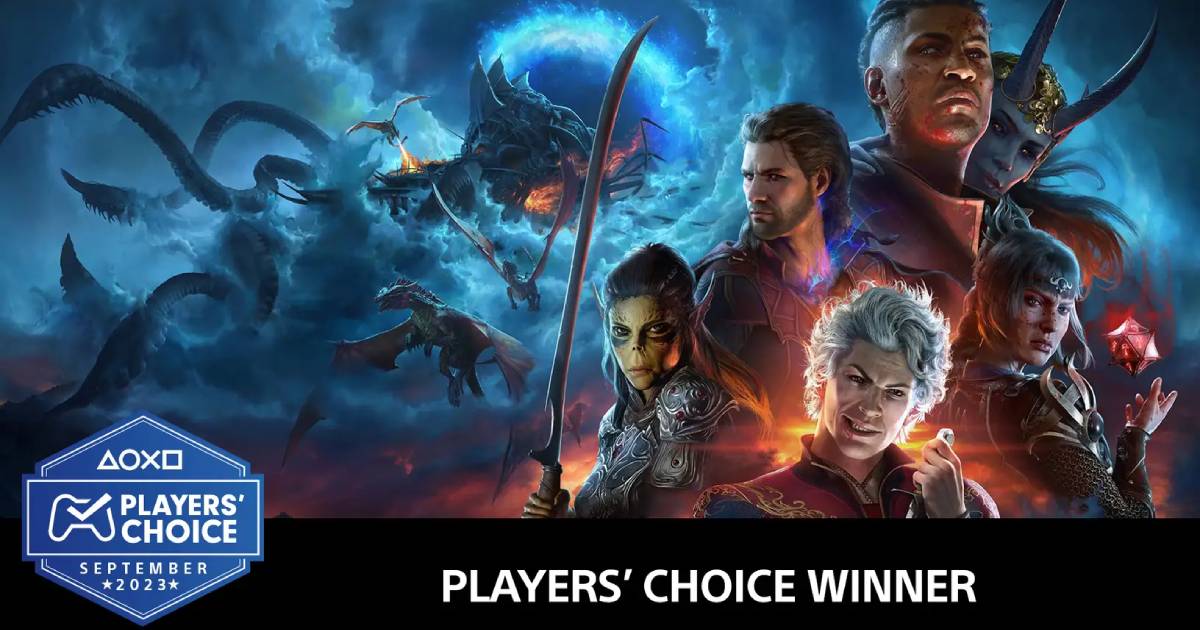 Faworyt bez konkurencji: Baldur's Gate 3 uznane przez graczy PlayStation za najlepszą premierę września