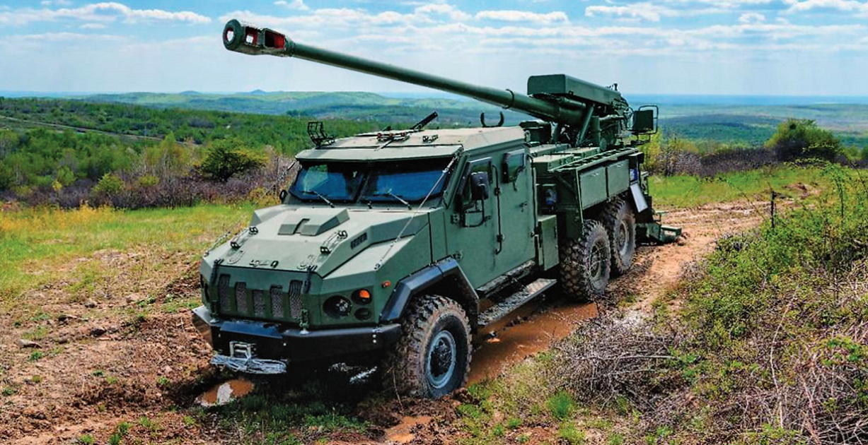 Pierwsza ukraińska 155-mm haubica ma zasięg do 42 km - ujawniono oficjalną charakterystykę zmodernizowanej 2S22 "Bogdan".
