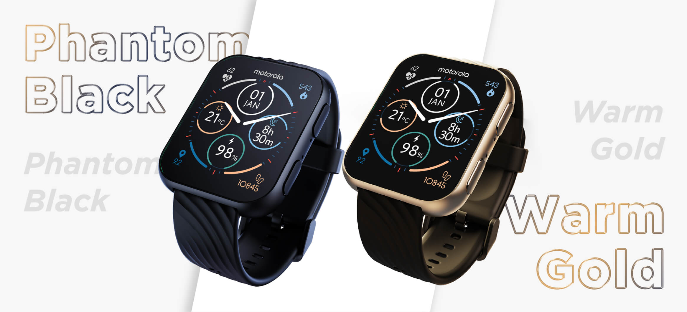 Motorola ujawnia smartwatch Moto Watch 200 z czujnikiem SpO2, GPS, Bluetooth 5.3 LE i dwoma tygodniami pracy na baterii