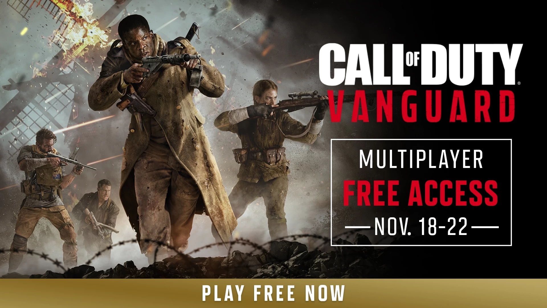 Każdy może zagrać w Call of Duty: Vanguard za darmo do 22 listopada