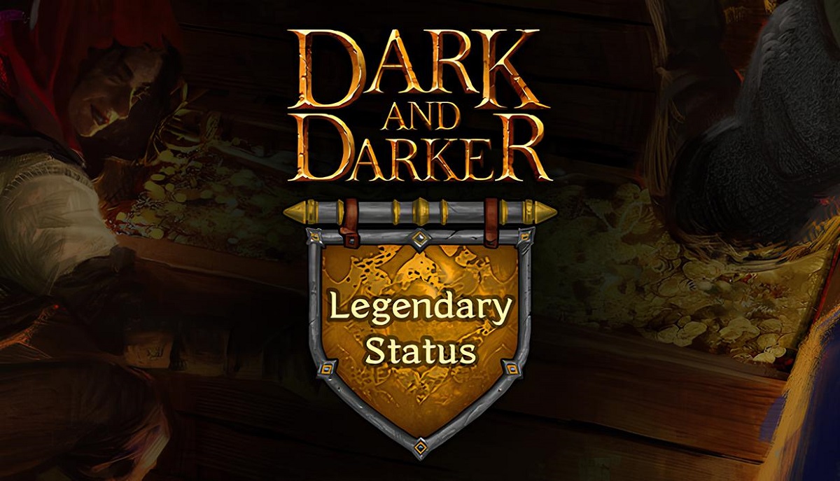 Recenzja plakatu do gry Dark and Darker: Status Legendy wizualnie