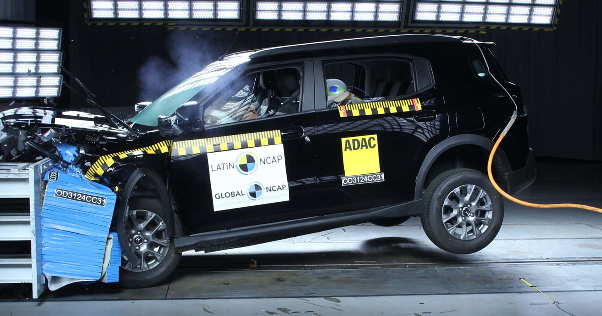 Citroën C3 Aircross otrzymał zero gwiazdek w teście zderzeniowym Latin NCAP: co poszło nie tak?