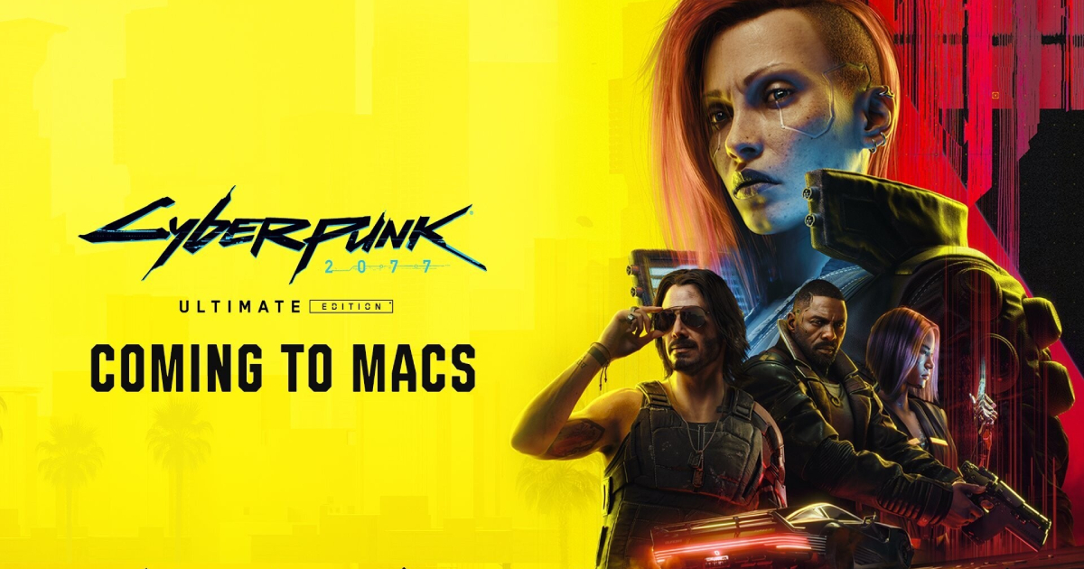 Mac nie tylko do pracy: Cyberpunk 2077 Ultimate Edition pojawi się na komputerach Apple na początku 2025 roku