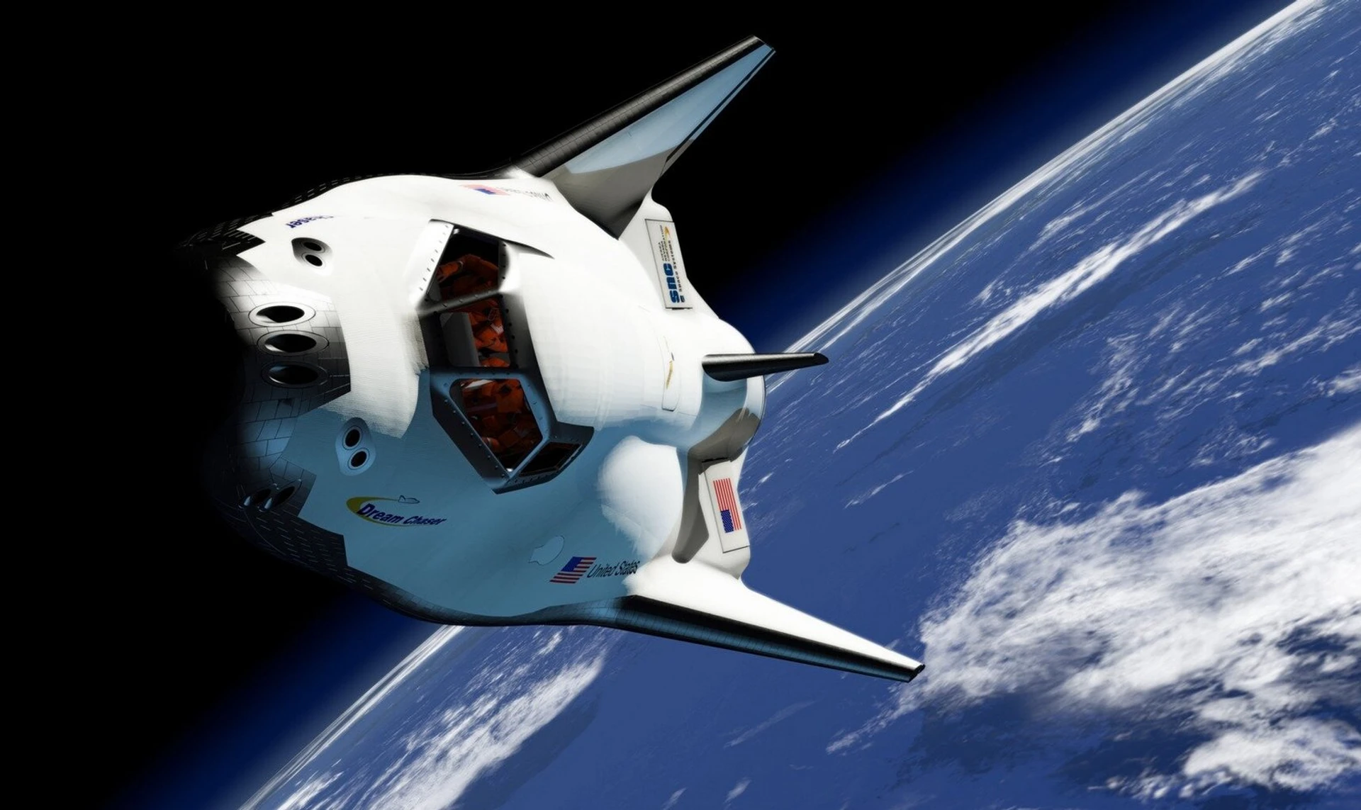 Kosmiczne horyzonty stają się rzeczywistością: Odnowiony design Dream Chaser Widok w przyszłość: Nowa wizualizacja kosmoplanu Dream Chaser