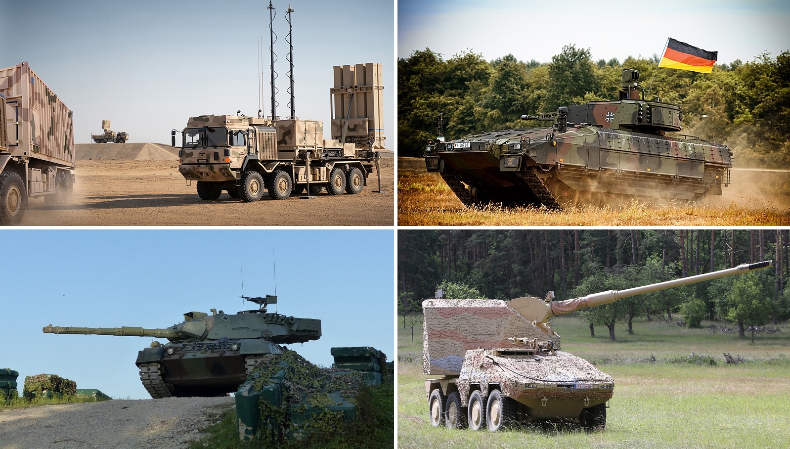 30 zmodernizowanych czołgów Leopard 1A5, cztery systemy obrony powietrznej IRIS-T, Marder, RCH 155 oraz drony o wartości 2,95 mld dolarów - Niemcy oficjalnie ujawniają nowy pakiet pomocy wojskowej dla Ukrainy
