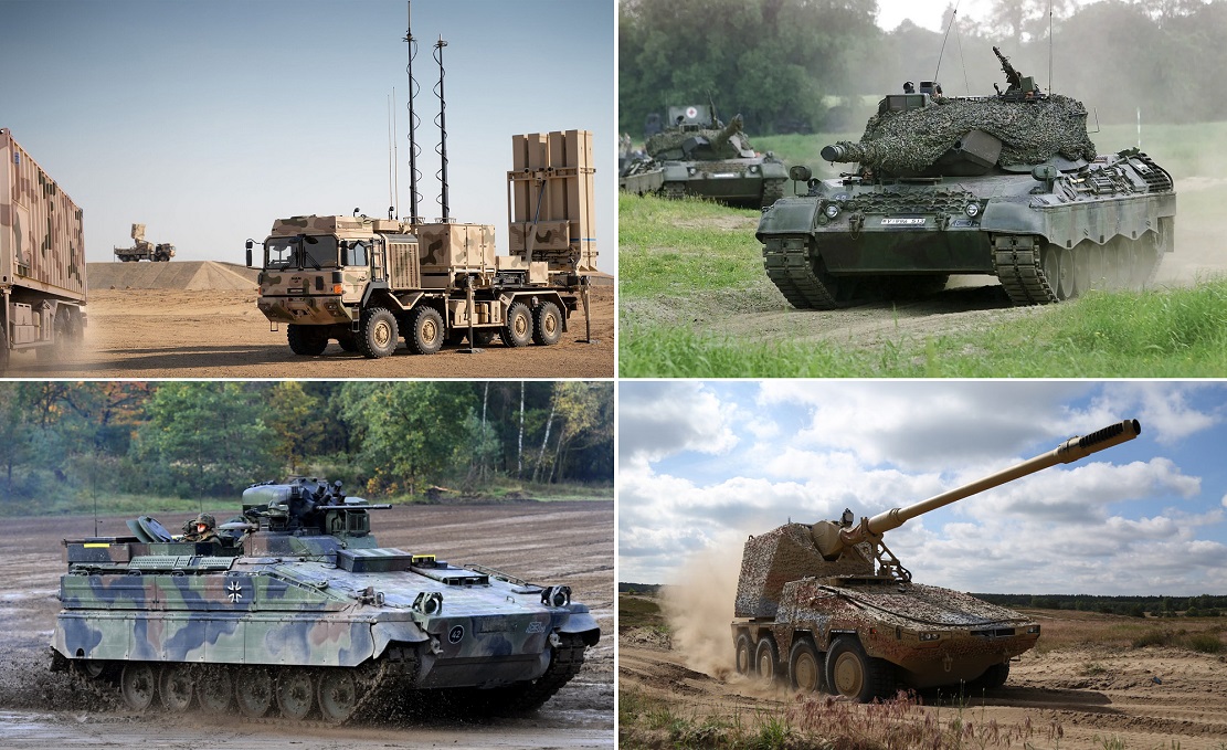 30 czołgów Leopard 1, cztery IRIS-T SLM, 20 pojazdów opancerzonych Marder i 18 haubic RCH 155 - Niemcy przygotowują pakiet pomocy dla Ukrainy o wartości 2,95 mld dolarów