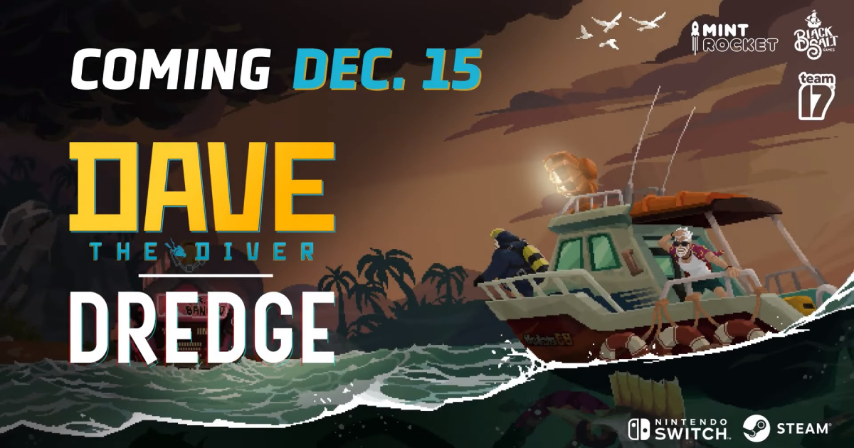 Spotkanie dwóch żeglarzy: Dave the Diver otrzyma 15 grudnia darmową aktualizację, dodającą zawartość z gry Dredge
