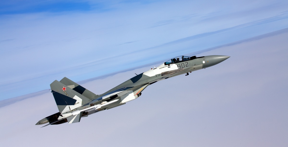 Rosjanie ponownie zestrzelili swój własny myśliwiec Su-35S o wartości eksportowej przekraczającej 100 milionów dolarów - minął tydzień od pierwszego przyjacielskiego ostrzału