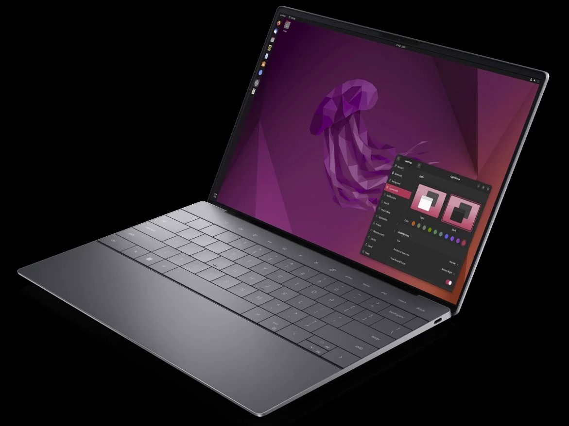 Dell XPS 13 Plus stał się pierwszym laptopem z certyfikatem Ubuntu 22.04 LTS