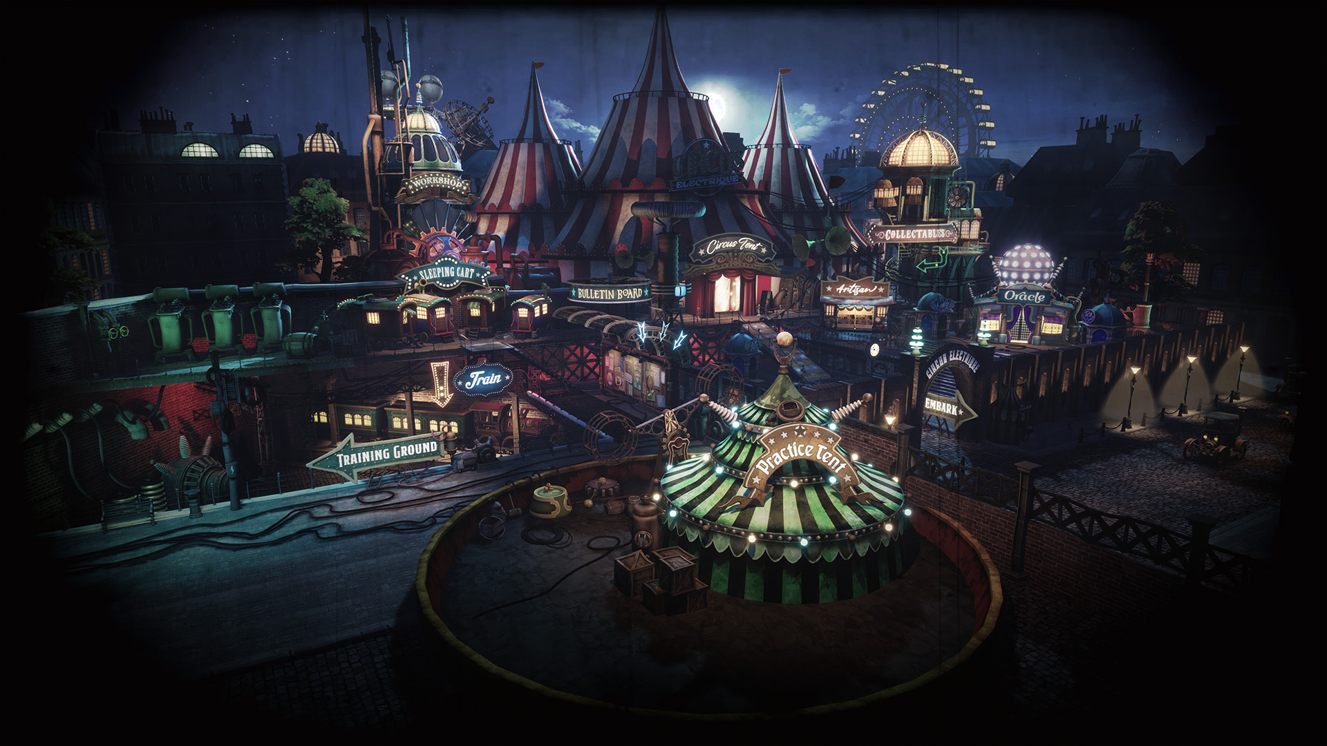 Circus Electrique - steampunkowy cyrk w duchu Darkest Dungeon ukaże się 6 września