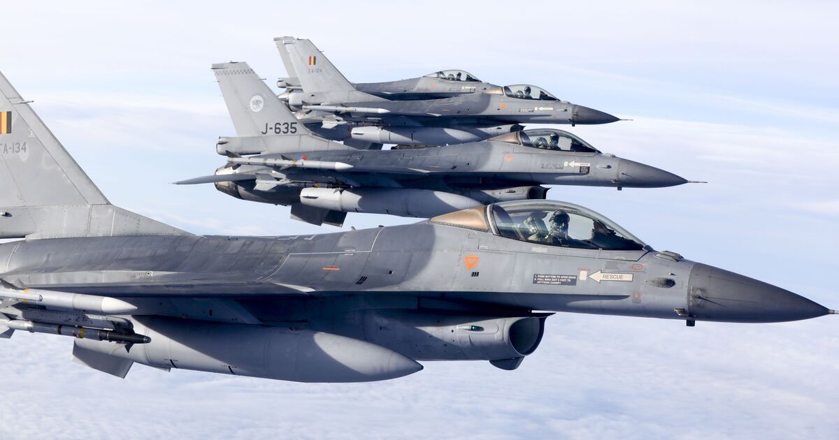 Portugalskie F-16 przechwytują rosyjskie samoloty w pobliżu terytorium NATO 