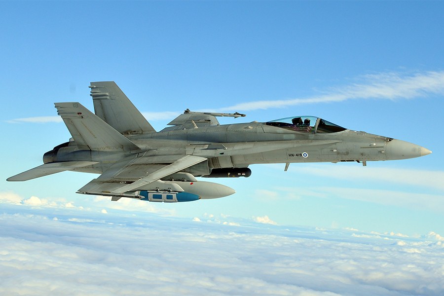 Finlandia rozważa dostarczenie Ukrainie myśliwców F/A-18 Hornet