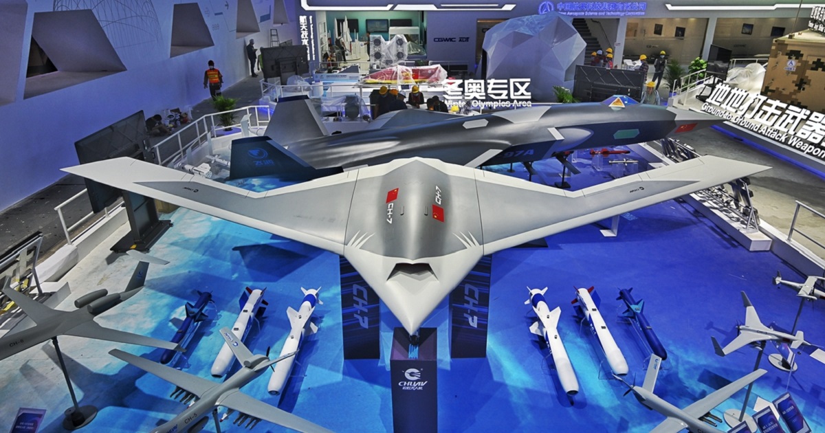 Caihong CH-7 - chiński zaawansowany dron stealth nowej generacji z możliwością obrony powietrznej