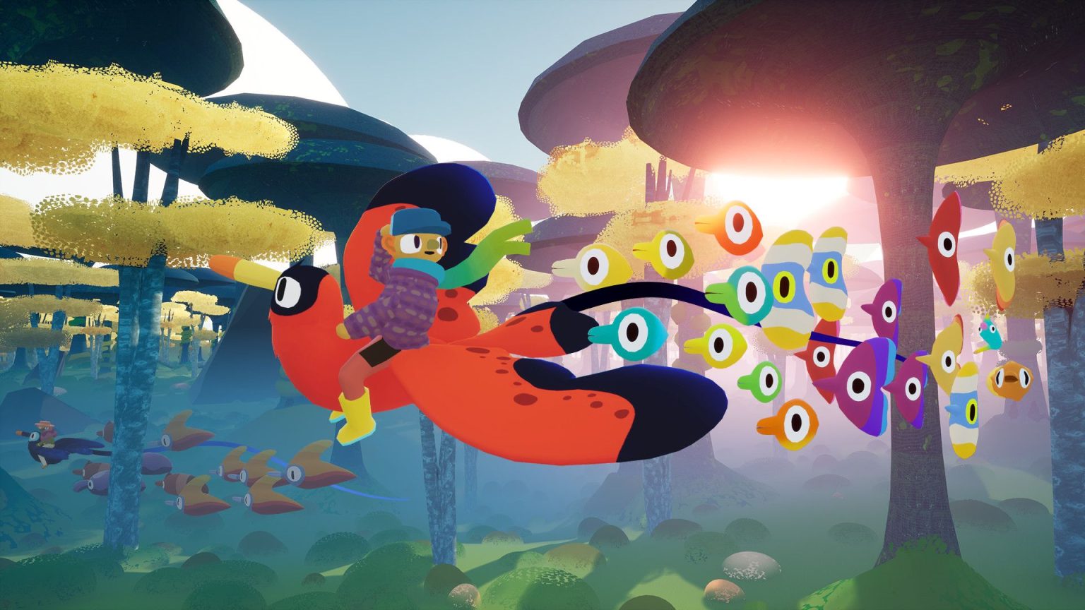 Annapurna Interactive zapowiada Flock, kooperacyjną grę o zbieraniu latających stworzeń i komunikowaniu się ze znajomymi.