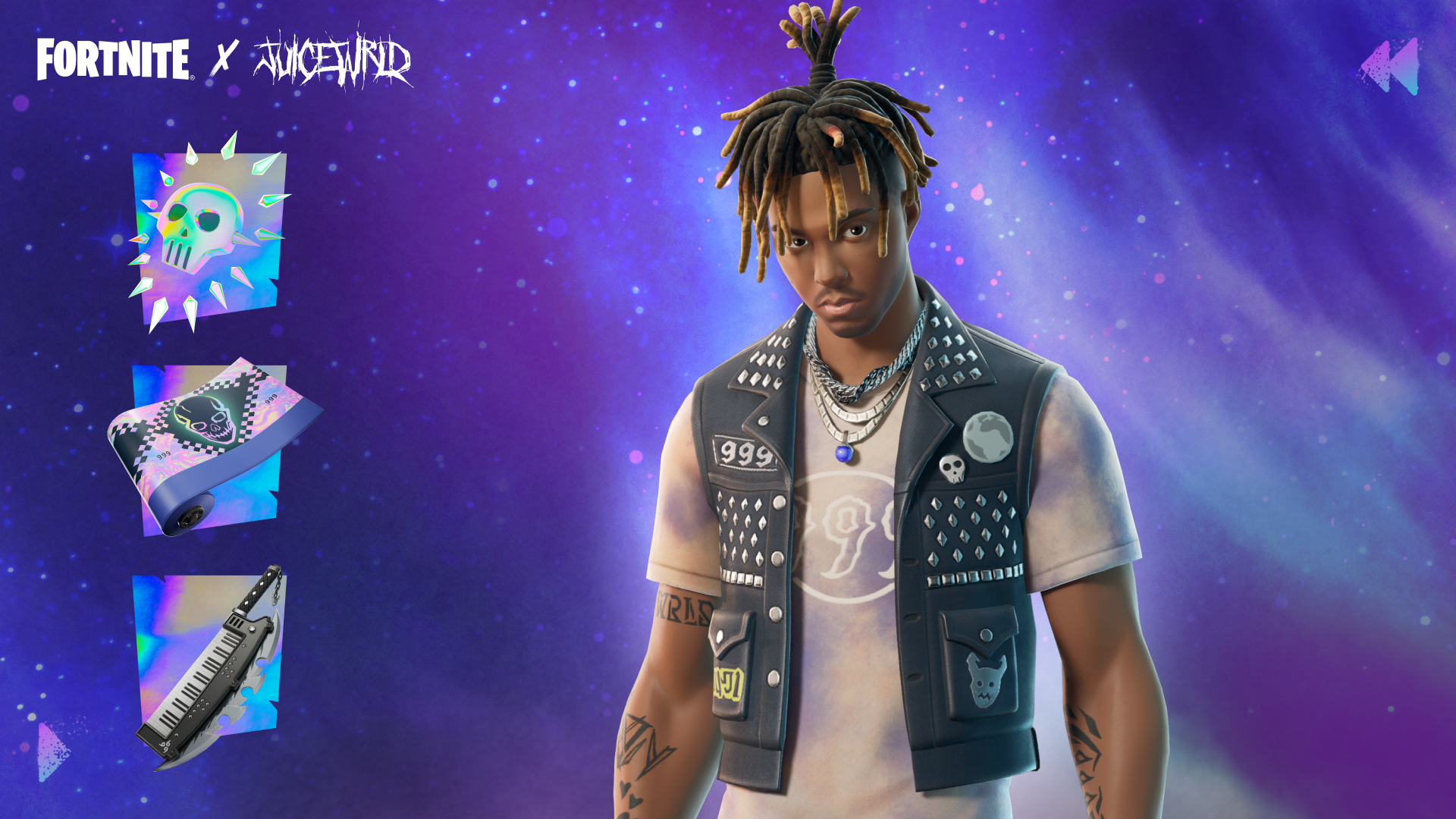 Juice WRLD dołącza do Fortnite: ekskluzywna skórka na cześć gwiazdy