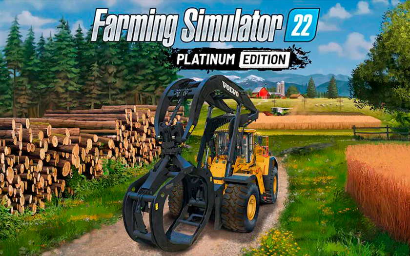 GIANTS Software wprowadziło Farming Simulator 22 - Platinum Edition, wydanie platynowe ukaże się 15 listopada i doda do gry nowe pojazdy i lokacje