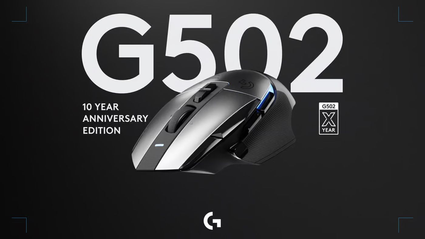 Logitech prezentuje limitowaną edycję aluminiowej myszy G502 X Plus AL Edition z okazji 10. rocznicy powstania firmy.