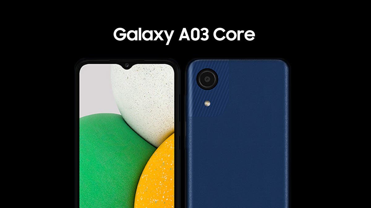 Samsung Galaxy A03 Core: ultra-budżetowy telefon z procesorem Unisoc SC9863A, dwoma aparatami i baterią 5000mAh