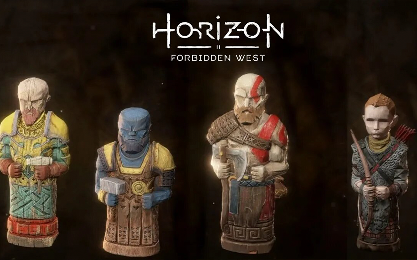 Horizon Forbidden West ma pisanki dla God of War, za ich znalezienie otrzymasz nagrodę