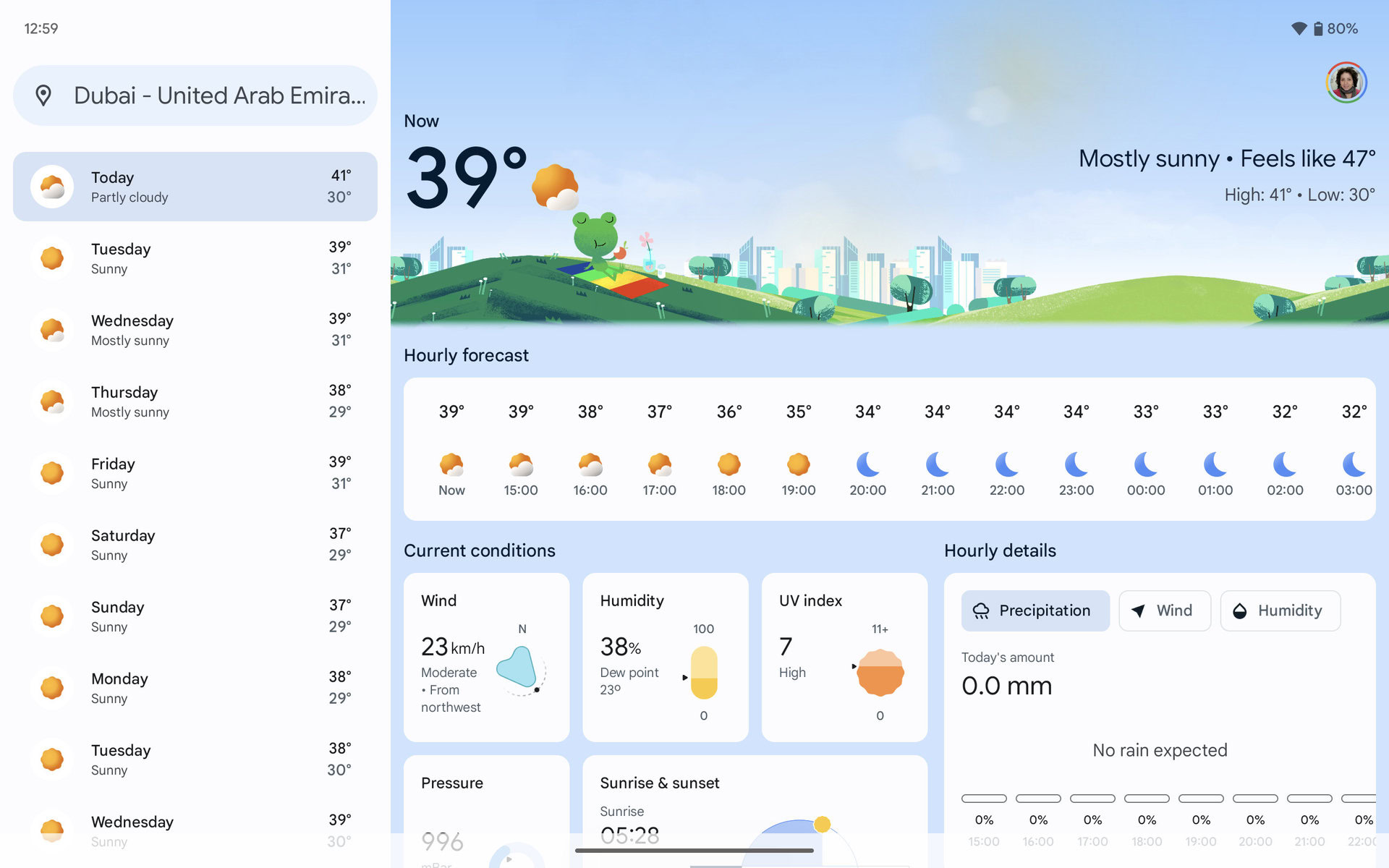 Google dodaje informacje o jakości powietrza do mapy pogody w wynikach wyszukiwania