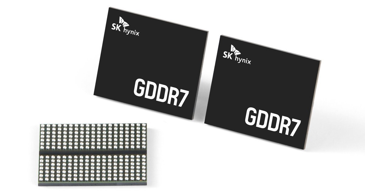 SK hynix uruchamia produkcję pamięci GDDR7: do 40 Gb/s prędkości w nowych modułach