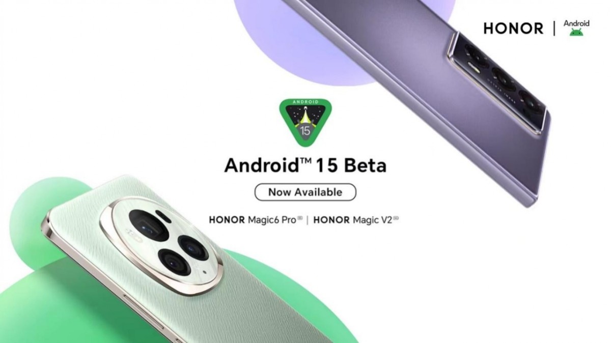 Honor rozpoczyna testy beta Androida 15 na Magic6 Pro i Magic V2