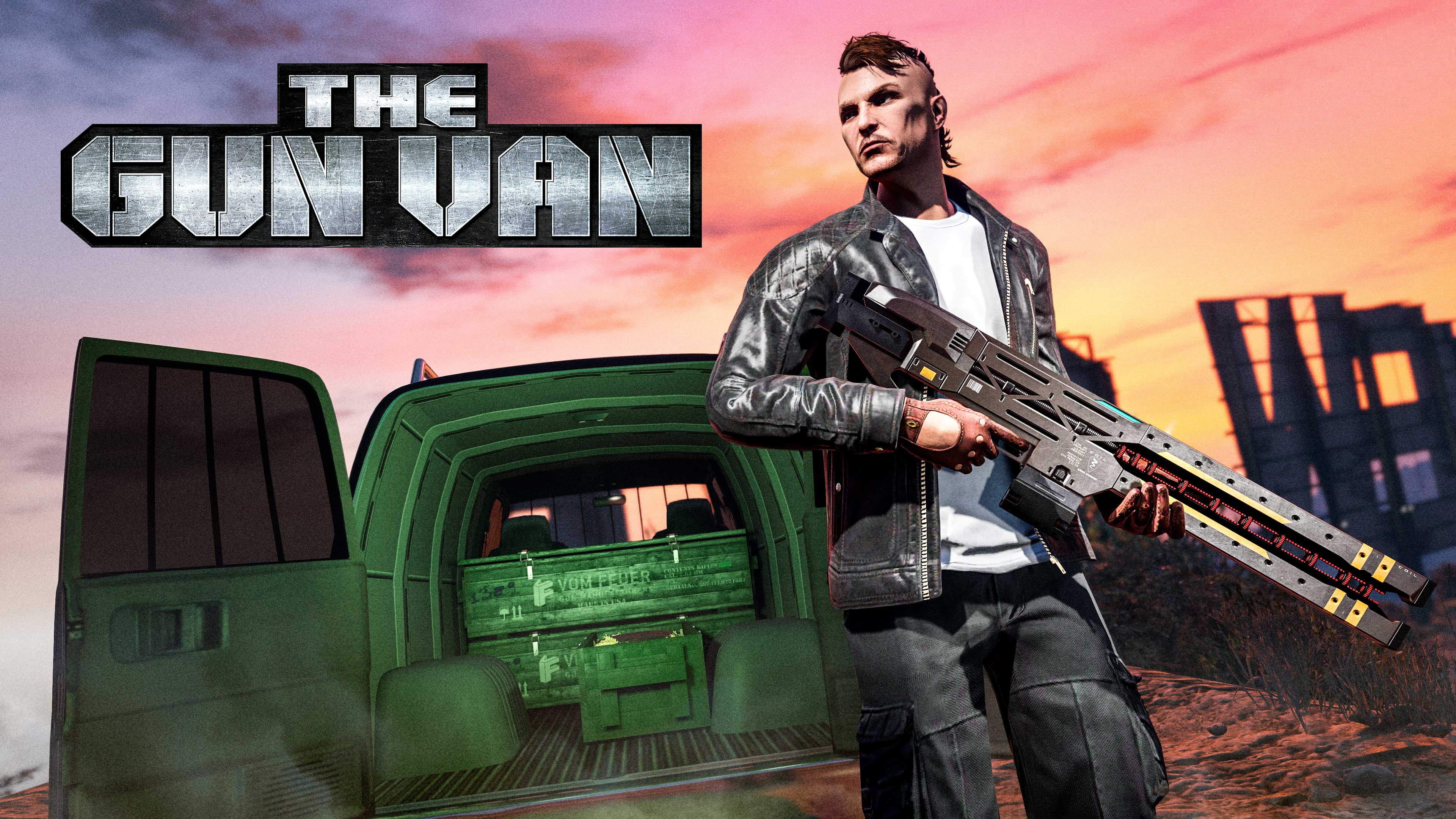 W GTA Online dostępny stał się nowy sprzedawca broni - Gun Van wraz z nowym karabinem Railgun.