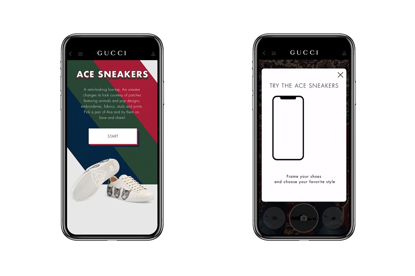 Gucci zaprezentował aplikację dla iOS, która pozwoli przymierzyć buty w AR