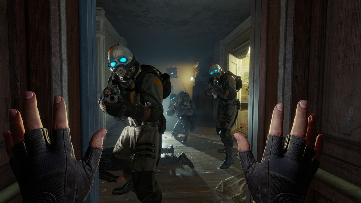 Valve wie, jak zaskoczyć: rozgrywka na żywo Half-Life: Alyx z ulepszoną bronią, zombie i wygodną kontrolą