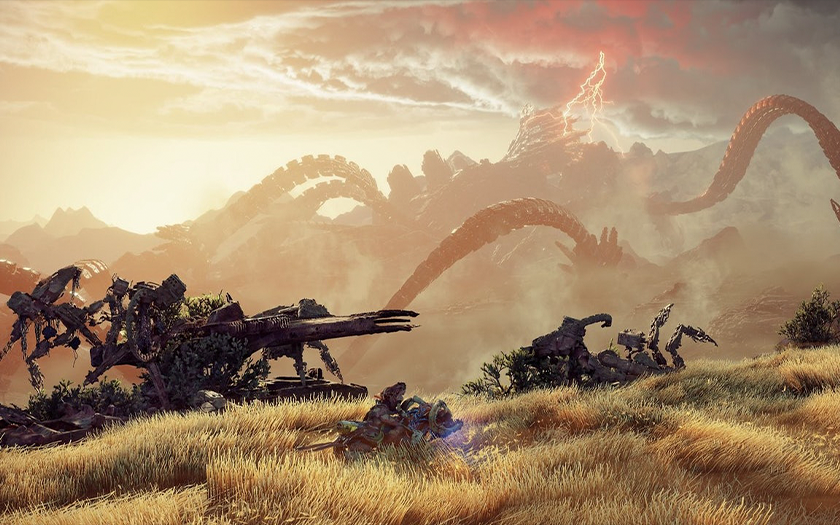 Wstępne pobieranie gry Horizon Forbidden West rozpoczyna się dzisiaj na PS5 i PS4, gra waży 90 GB