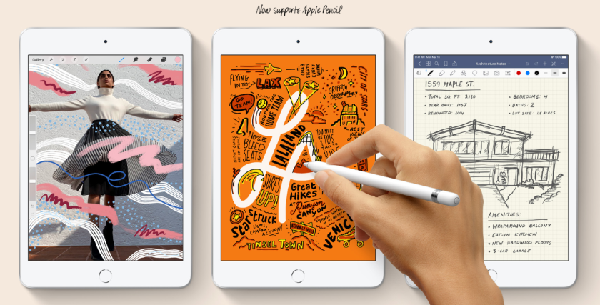 Apple  zaprezentował iPada Mini 5 i zaktualizowany iPad Air 10.5 z chipem A12 Bionic i wsparciem Apple Pencil